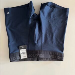 Peloton Navy Blue Compression Shorts
